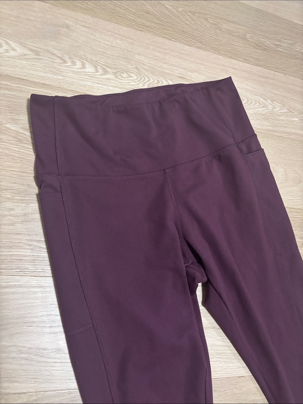 Danskin (XL) Ultra High Ankle Legging Tight with Pockets Midweight Soft Brushed - Picture 6 of 15